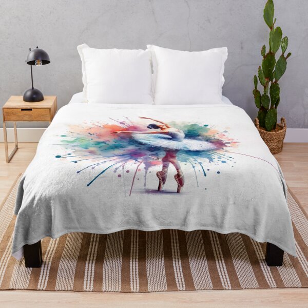 Item preview, Ballet dancer in watercolor designed and sold by paulrommer.