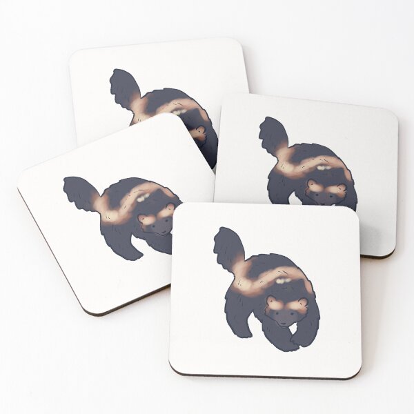 Item preview, Cute Wolverine illustration  designed and sold by Mayarart.