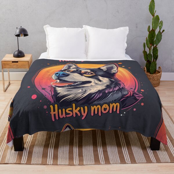 Artikelvorschau, Husky Dog Mom entworfen und verkauft von MendaciousMina.
