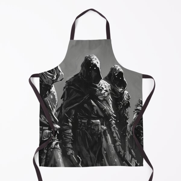 Item preview, Science Fiction Sand People Scifi Monochrome Black and White designed and sold by Nightarcade.