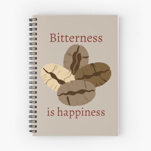 Item preview, coffee beans. Bitterness is happiness. Bitter espresso coffee designed and sold by hitNmiss.