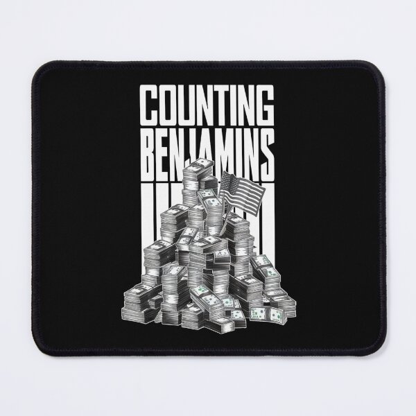 Item preview, Counting Benjamins Cash Slang Shirt - Money, Wealth, Hustle Tee designed and sold by HOMEDESIGNPRINT.