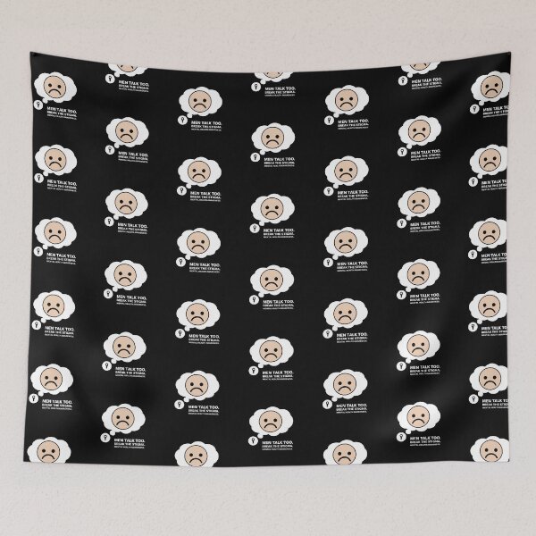Item preview, Men Talk Too . Break the Stigma  designed and sold by Itsheartshop.