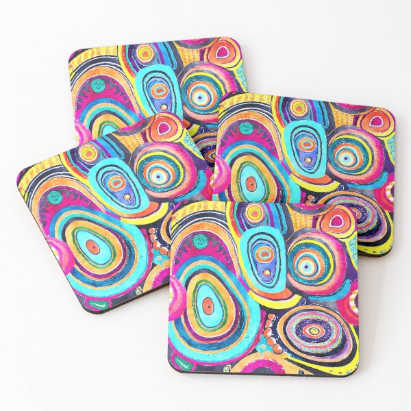 Item preview, LL Dreams Patrón artístico multicolor 23 designed and sold by LLdreams.