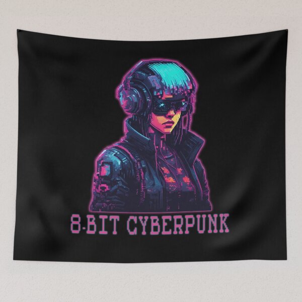 Item preview, 8-bit Cyberpunk Character designed and sold by Burn-Ego.