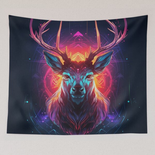 Item preview, Stag Neon Art 16 designed and sold by AstroRisq.