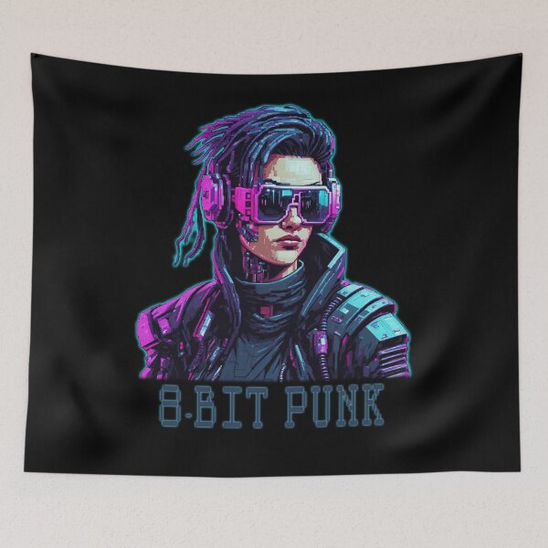 Item preview, 8-bit Punk, Cyberpunk Character designed and sold by Burn-Ego.