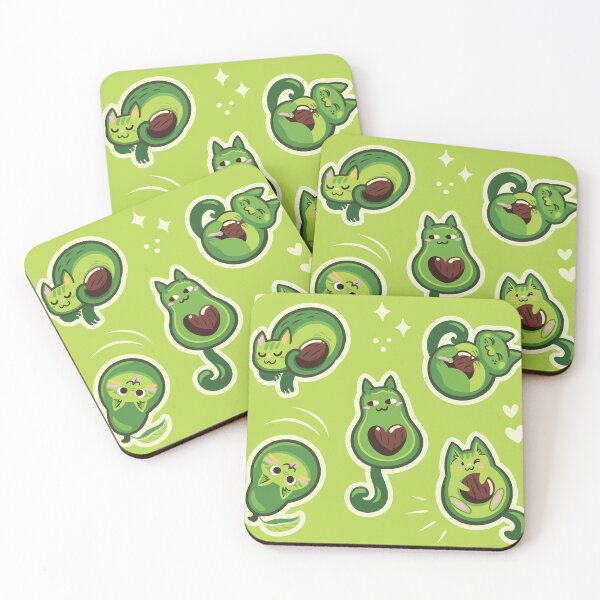 Item preview, Avocatos on lime designed and sold by PenguinHouse.