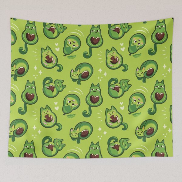 Item preview, Avocatos on lime designed and sold by PenguinHouse.