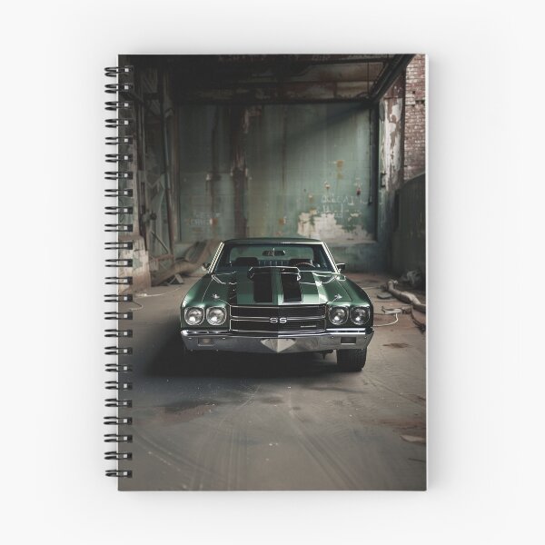 Item preview, Classic American Muscle Car in British Racing Green designed and sold by CybergenArtworx.