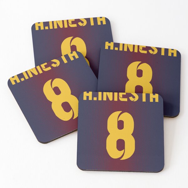 Item preview, Barcelona 2012 Jersey Iniesta 8 designed and sold by Hasan Can Guler.