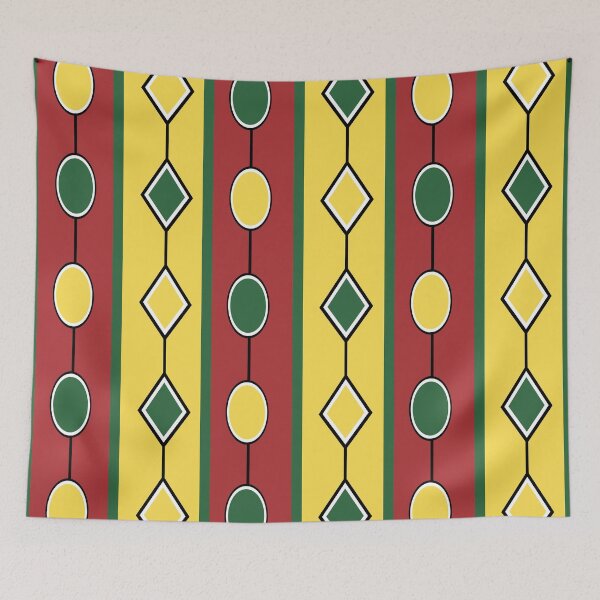 Item preview, Bogolan pattern designed and sold by Wolagno.