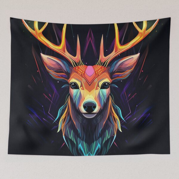 Item preview, Stag Neon Art 18 designed and sold by AstroRisq.