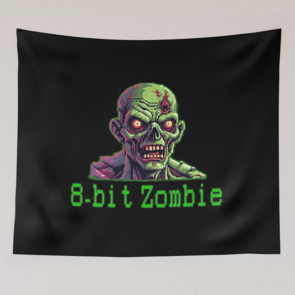 Item preview, 8-bit Zombie, Cyberpunk, Original Character designed and sold by Burn-Ego.