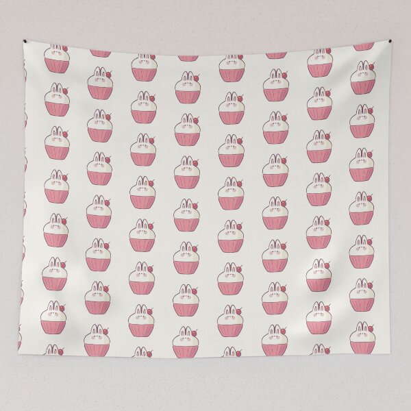 Item preview, Cute bunny cupcake designed and sold by Mayarart.