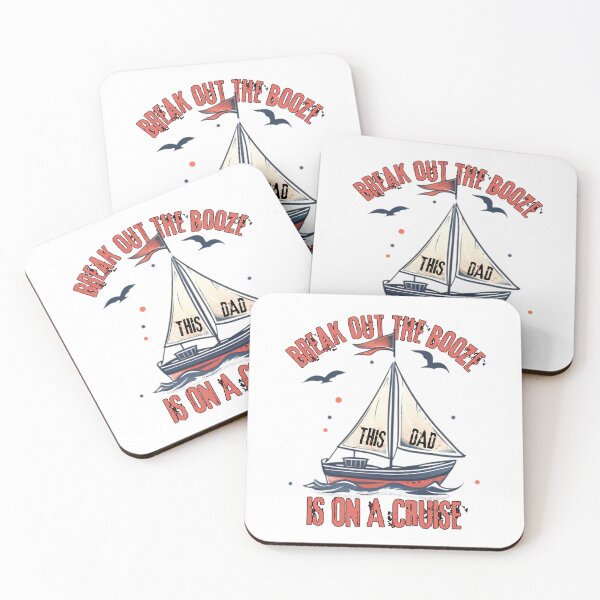 Artikelvorschau, Dad Cruise Booze Nautical Father's Day Vacation Graphic entworfen und verkauft von MTJ-Mushrooms.