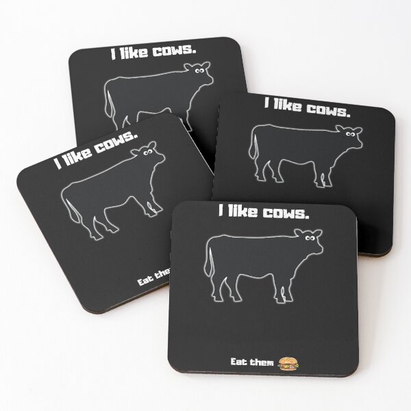 Item preview, I like cows. Eat them. designed and sold by SpectrumFasion.