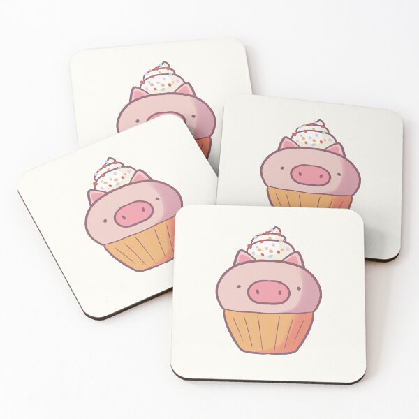 Item preview, Pig cupcake designed and sold by Mayarart.