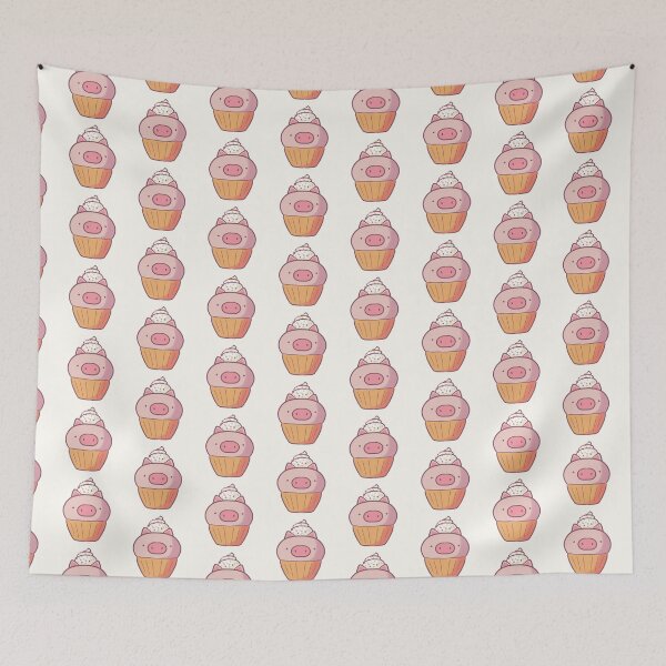 Item preview, Pig cupcake designed and sold by Mayarart.