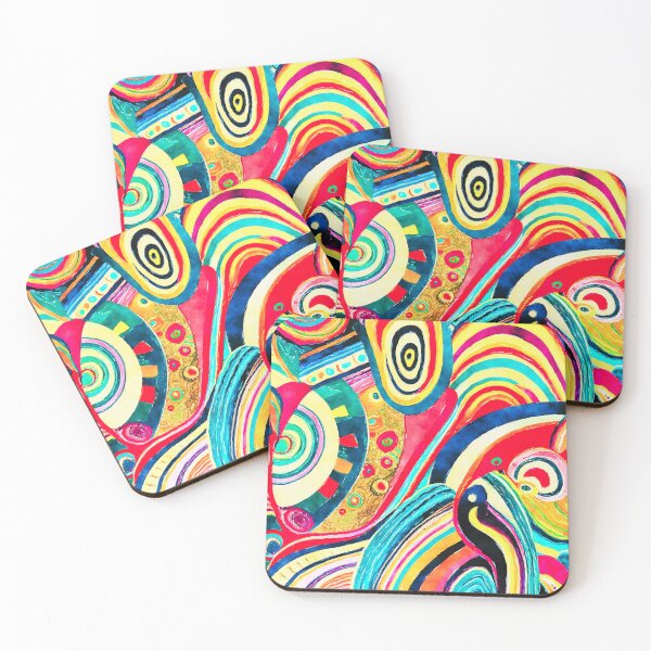 Item preview, LL Dreams Patrón artístico multicolor 24 designed and sold by LLdreams.