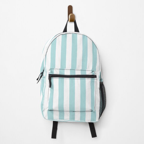 Item preview, Vertical Stripes in Light Robins Egg Blue and White designed and sold by kierkegaard.