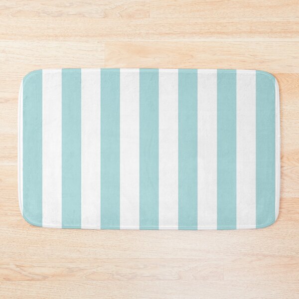 Item preview, Vertical Stripes in Light Robins Egg Blue and White designed and sold by kierkegaard.