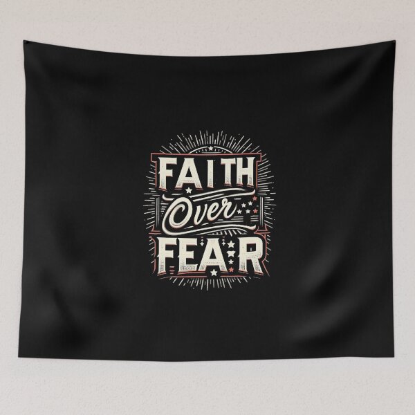 Item preview, Faith Over Fear designed and sold by Anupios.