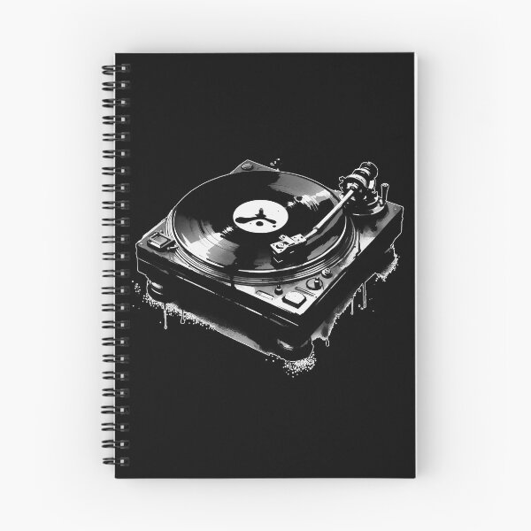 Item preview, Dripping Ink Vinyl Record Player designed and sold by TomFrontierArt.