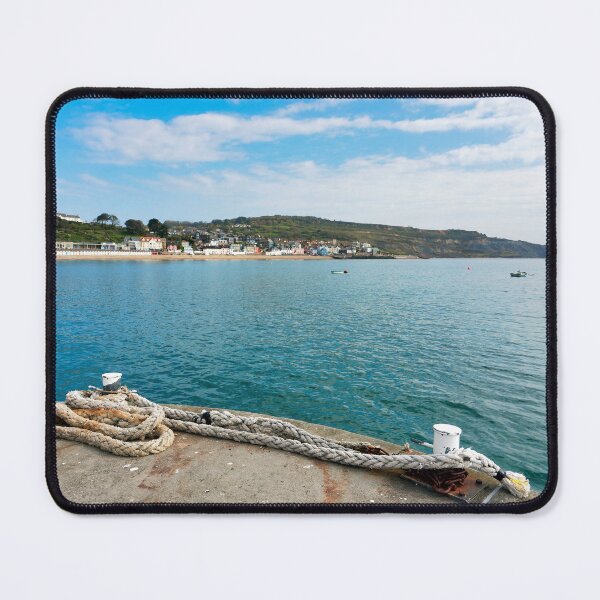 Item preview, A View of Lyme Regis from the Harbour designed and sold by Dorset Girl.
