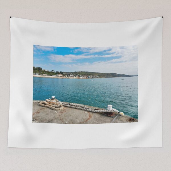Item preview, A View of Lyme Regis from the Harbour designed and sold by Dorset Girl.