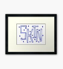 Skin Framed Print