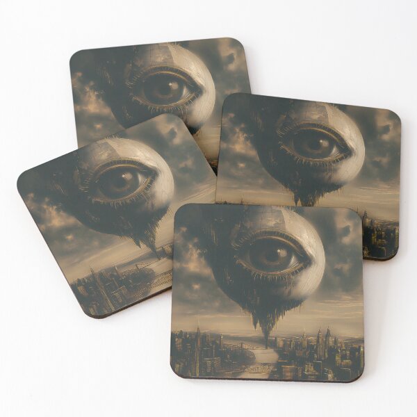 Item preview, The Gaze from Above: An Urban Eclipse designed and sold by landletsy.