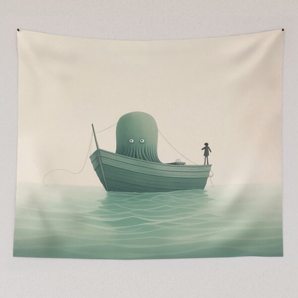 Item preview, Unexpected Company: A Nautical Encounter designed and sold by landletsy.