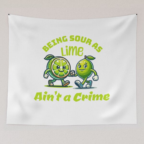 Item preview, Sour As a Lime  designed and sold by 2Cheesy4U.