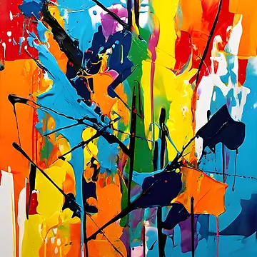 Artwork thumbnail, Abstract Expression by Crafted-AI