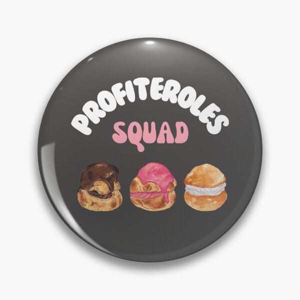 Item preview, Profiteroles Squad Foodie Cream Pastry  Dessert Lovers designed and sold by MomentumCloset.