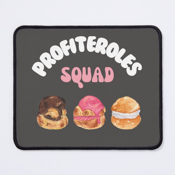 Item preview, Profiteroles Squad Foodie Cream Pastry Dessert Lovers designed and sold by MomentumCloset.