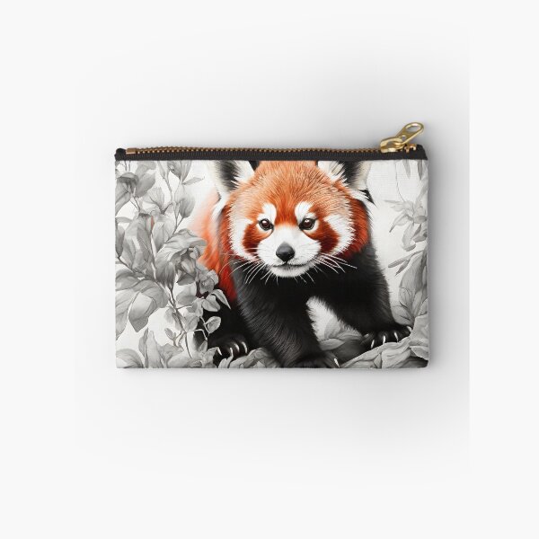 Item preview, Black and white Red Panda pencil drawing designed and sold by Pencil-Art.