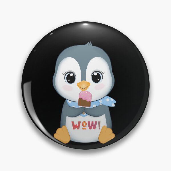 Artikelvorschau, Süßer Pinguin mit Eis entworfen und verkauft von Kaidynz.