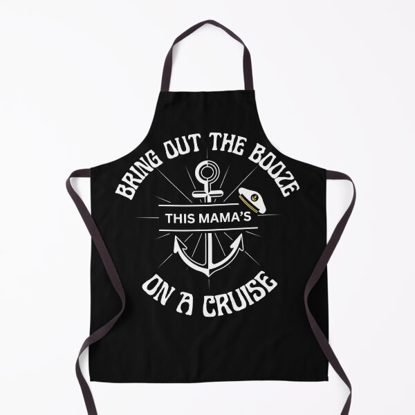 Artikelvorschau, Funny Mama's Cruise Booze Mother's Day Vacation Graphic entworfen und verkauft von MTJ-Mushrooms.
