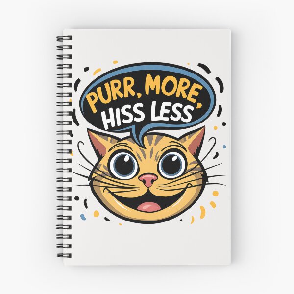 Item preview, Purr More, Hiss Less Cat T-Shirt, Cat Admirer	 designed and sold by TrendyGraphTees.