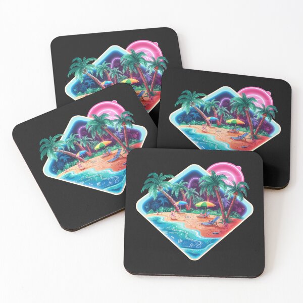 Item preview, Diamond-shaped beach oasis designed and sold by 123ks.