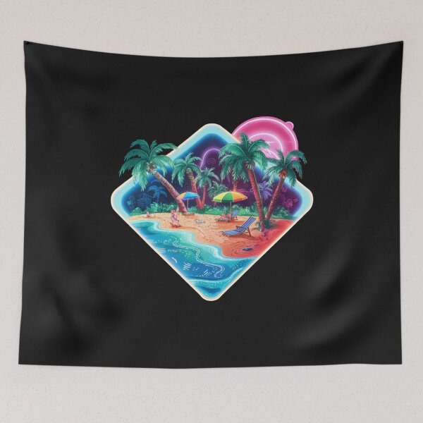 Item preview, Diamond-shaped beach oasis designed and sold by 123ks.