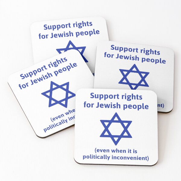 Item preview, Support rights for Jewish people  designed and sold by Rachel the Artist .