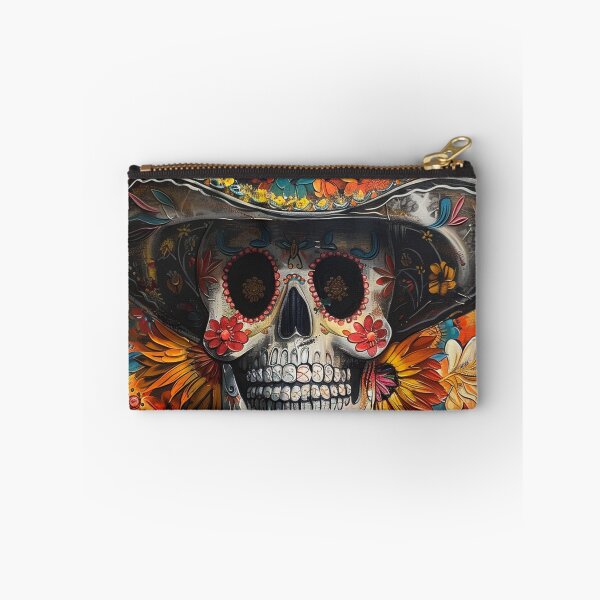 Item preview, Day of the Dead Skull Painting Sombrero 2 designed and sold by AstroRisq.