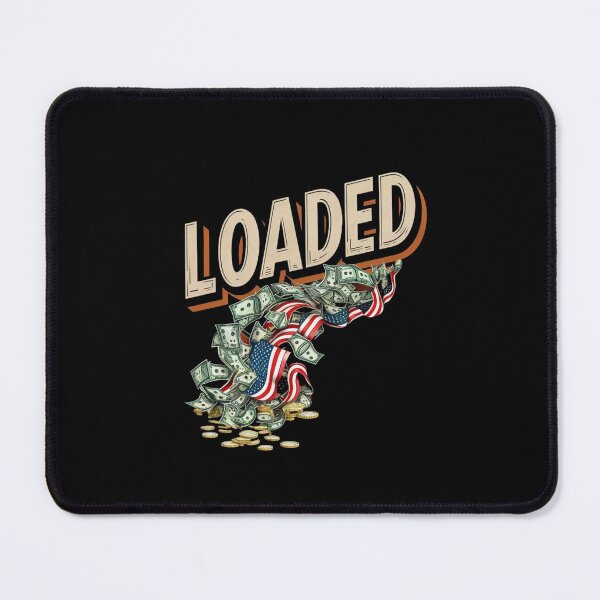 Item preview, LOADED Cash Slang Graphic Tee - Money, Wealth, Rich Lifestyle Shirt designed and sold by HOMEDESIGNPRINT.