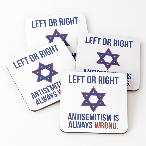 Item preview, Left or right antisemitism is always wrong  designed and sold by Rachel the Artist .