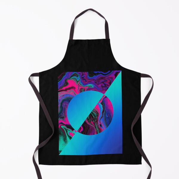Item preview, Psychedelic Divide, Inside out, colourful abstract circle poster  designed and sold by ByteMode.