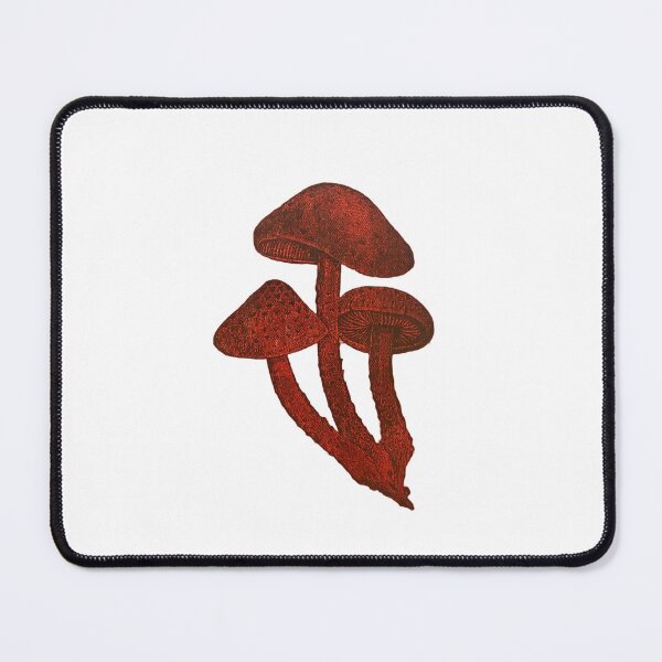 Item preview, Vintage red mushrooms designed and sold by linolibrarian.
