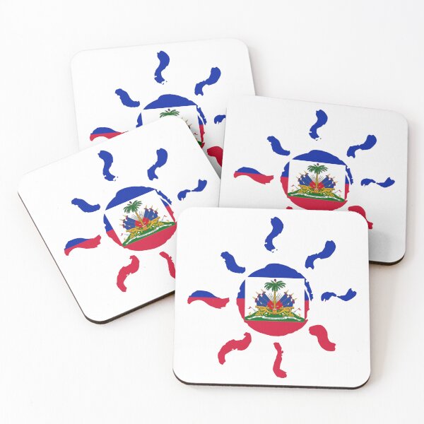Item preview, Haiti Flag designed and sold by NinniSilver.